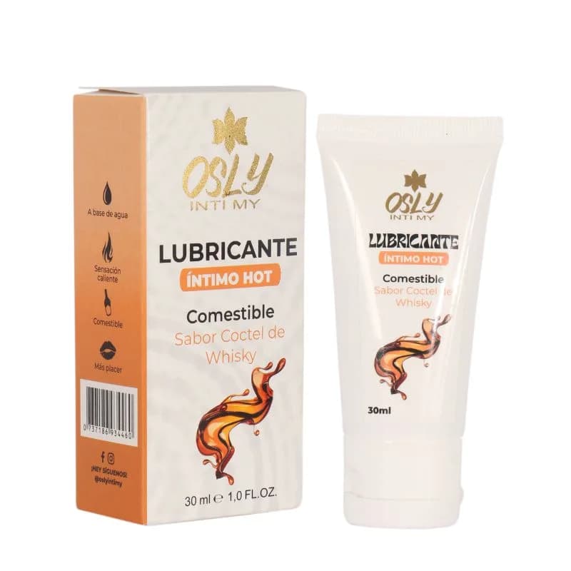 Lubricante íntimo Hot Cóctel Whisky OSLY – 30 ml
