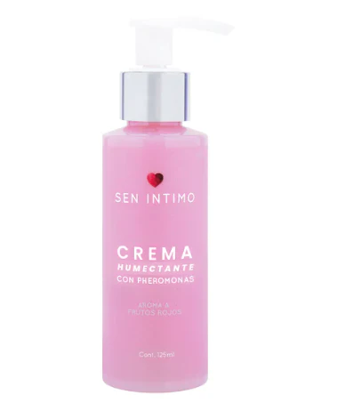 Crema Humectante con Feromonas – Aroma a Frutos Rojos – 125 ml
