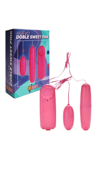 Huevo Vibrador Doble Sweet Pink – Estimulación Dual