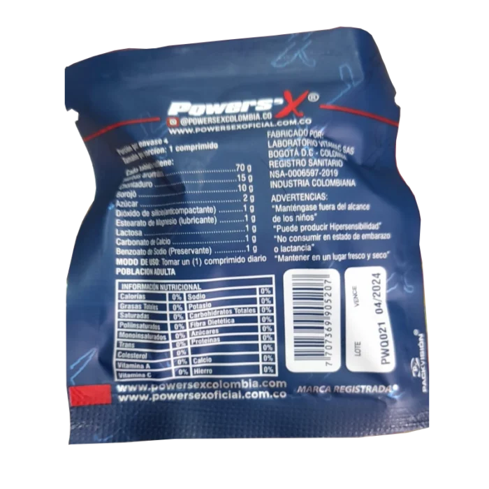 Power SX – Potenciador Sexual Masculino Natural