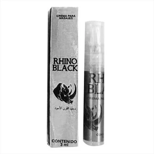 RHINO PLAREADO STUD Rhino Black – Spray para Masajes Masculino 3 ml