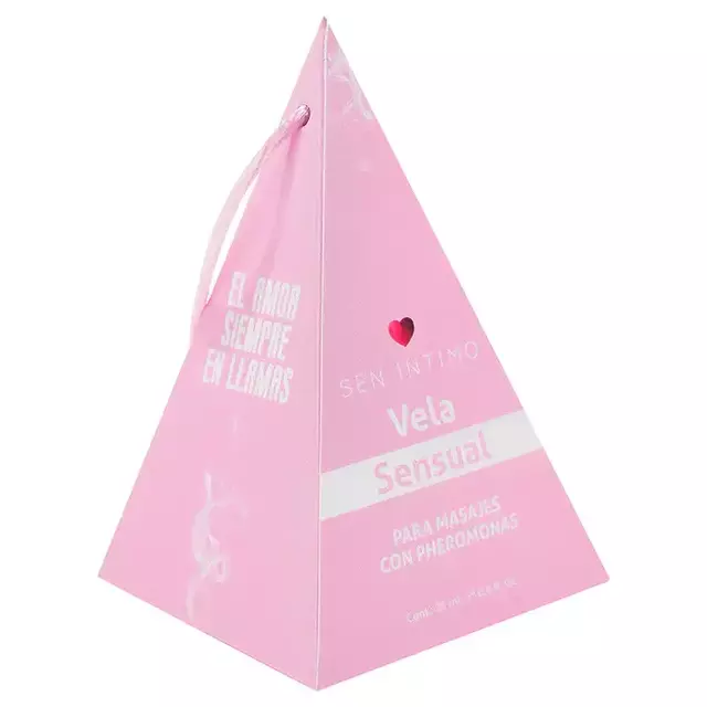 Vela Sensual de Masajes en Forma de Pirámide – 25 ml